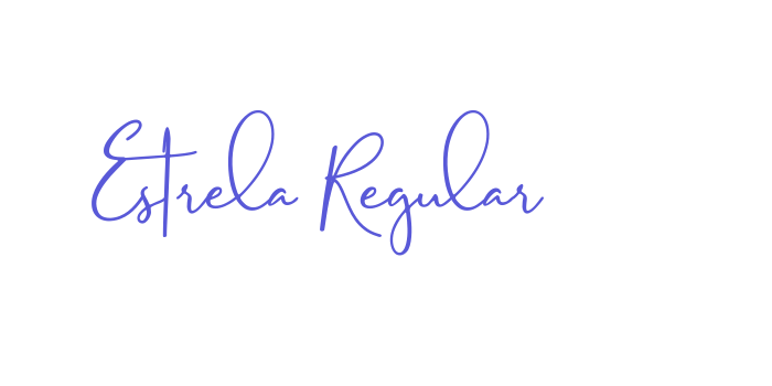 Estrela Regular Font Download