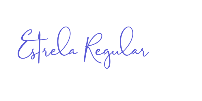 Estrela Regular Font