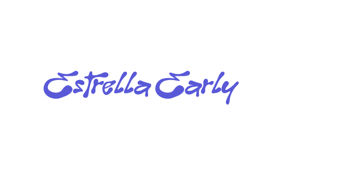 Estrella Early Font Download