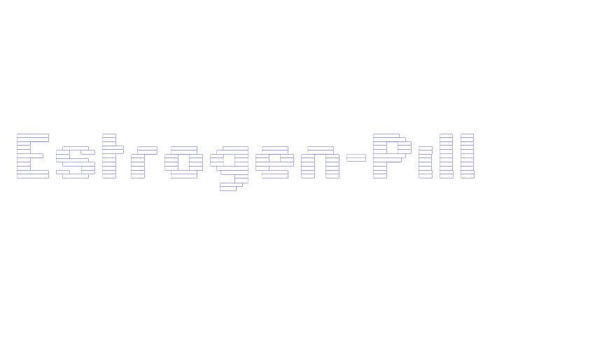 Estrogen-Pill Font Download