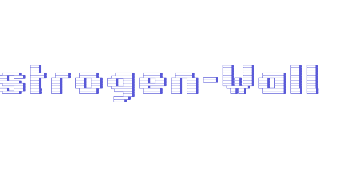 Estrogen-Wall Font Download