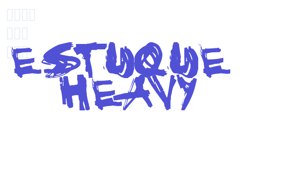 Estuque  Heavy-font-download