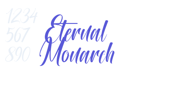 Eternal Monarch font free