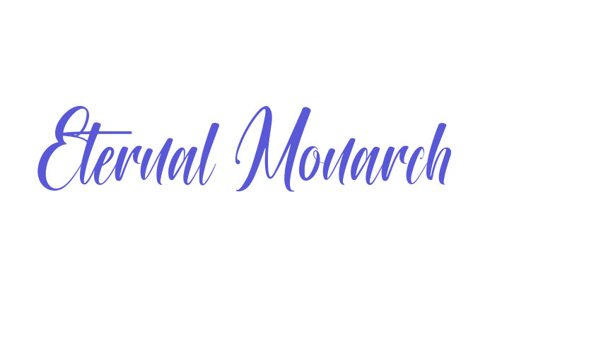 Eternal Monarch Font