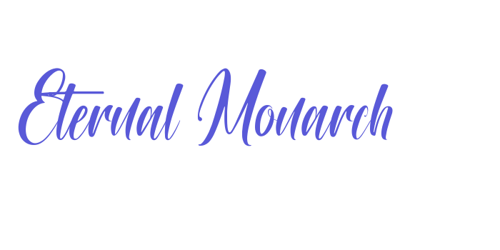 Eternal Monarch Font Download