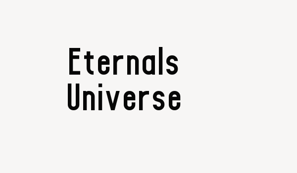 Eternals Universe Font