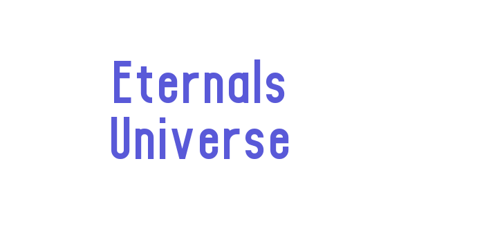 Eternals Universe Font Download