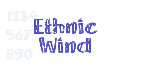 Ethnic Wind-font-download