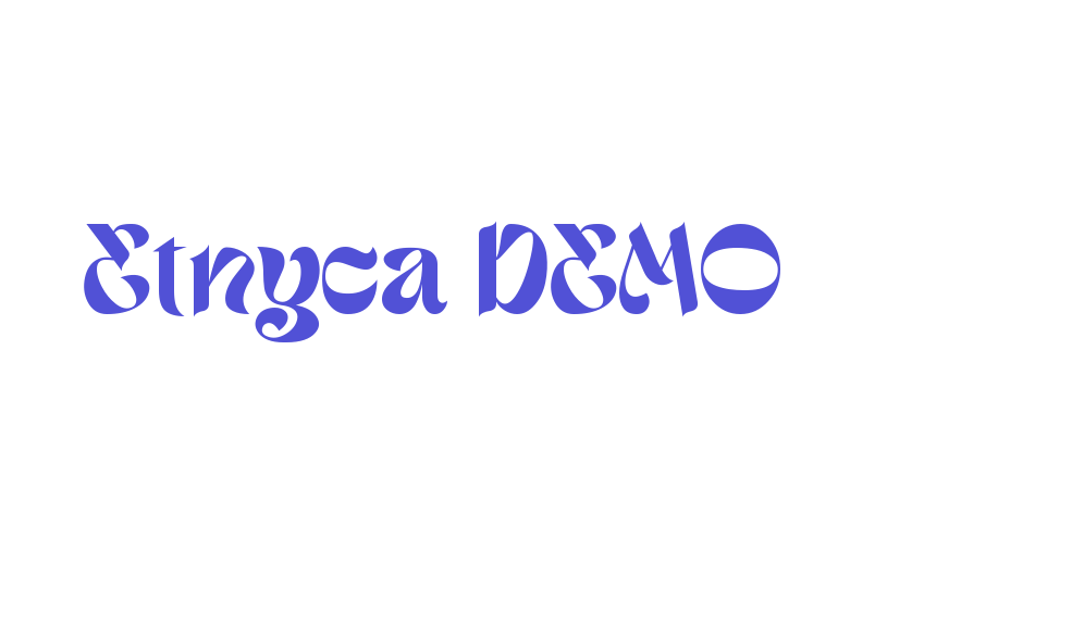 Etnyca DEMO-font-download