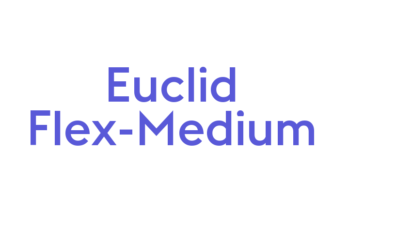 Euclid Flex-Medium Font Download