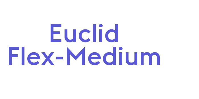 Euclid Flex-Medium Font Download