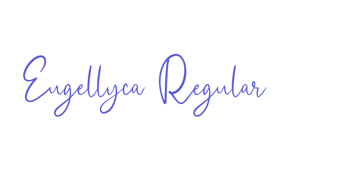 Eugellyca Regular Font Download