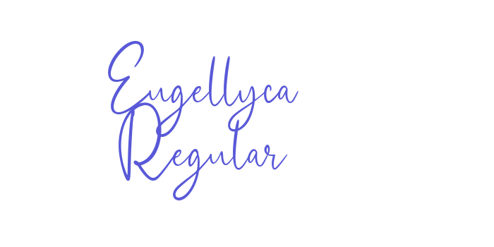 Eugellyca Regular Font