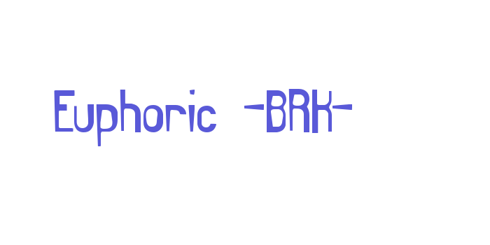 Euphoric -BRK- Font Download