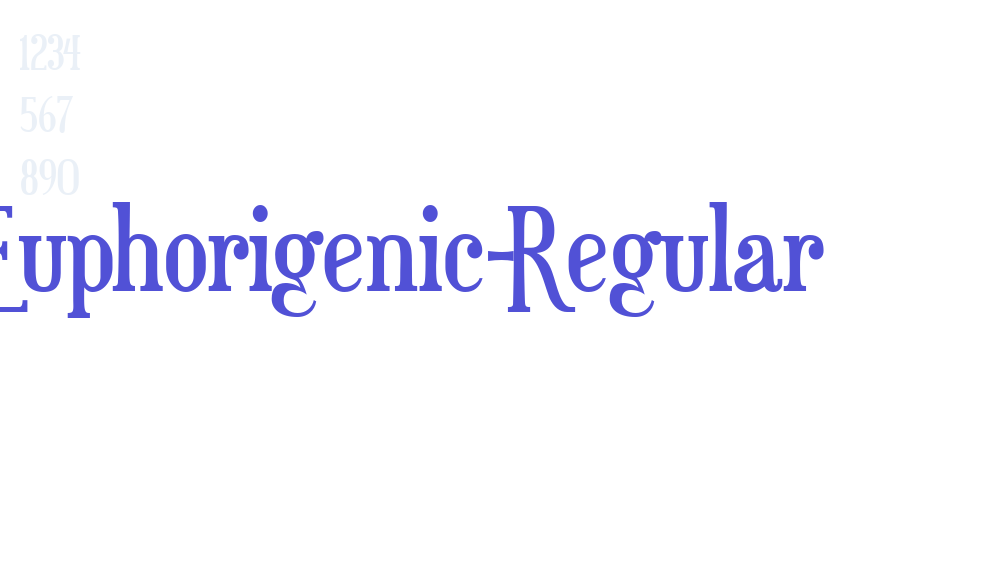 Euphorigenic-Regular-font-download