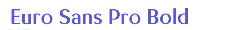 Euro Sans Pro Bold