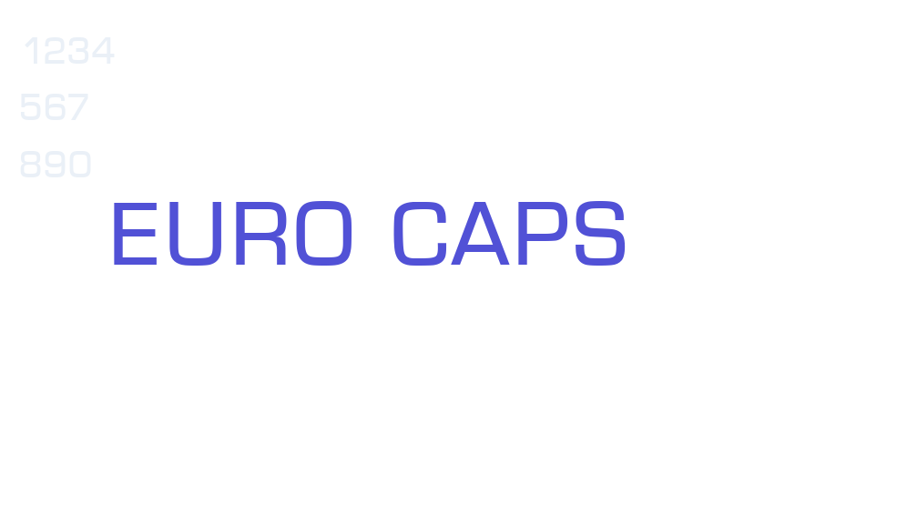 Euro Caps-font-download