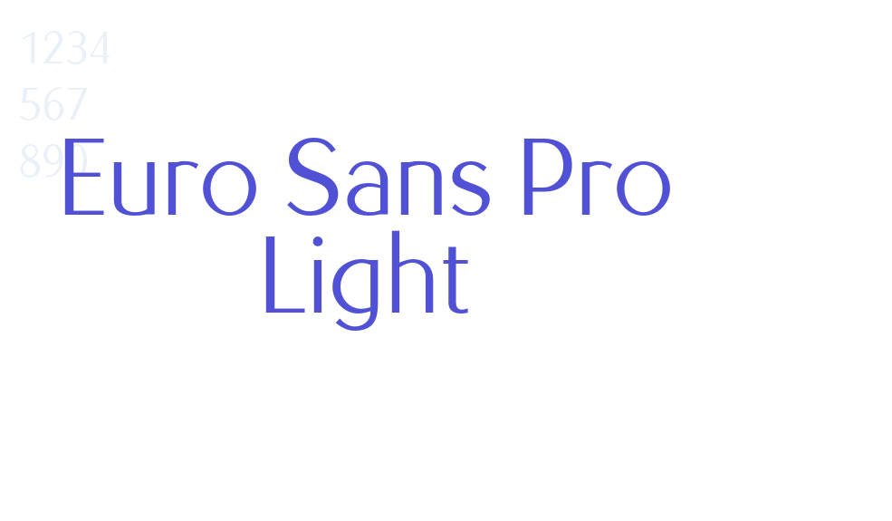 Euro Sans Pro Light-font-download