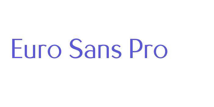 Euro Sans Pro Font Download