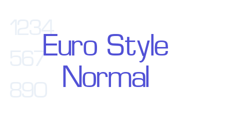 Euro Style Normal