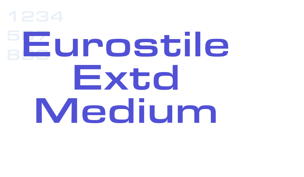 Eurostile Extd Medium-font-download