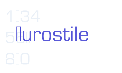 Eurostile Font Download