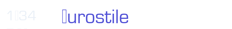 Eurostile-font