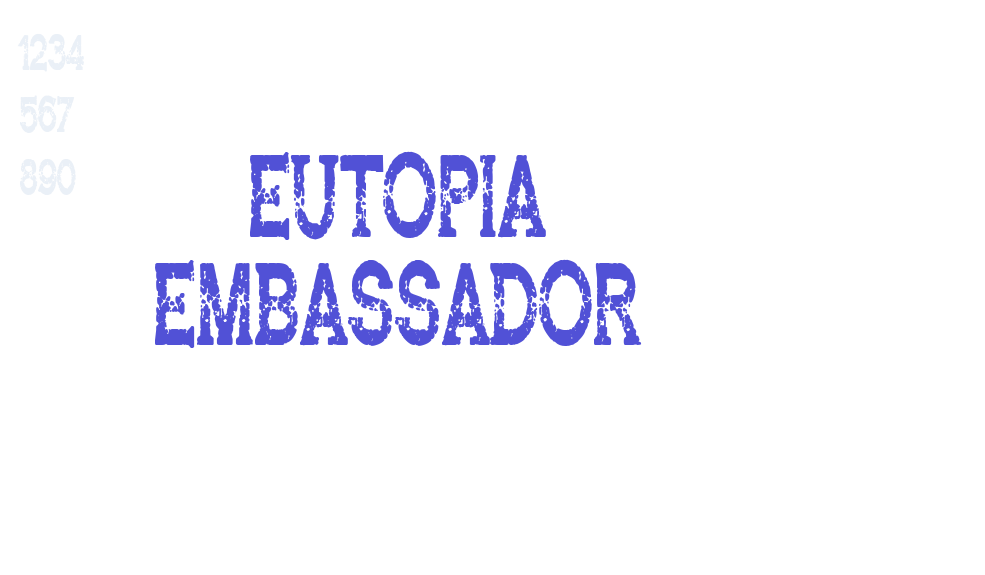 Eutopia Embassador-font-download