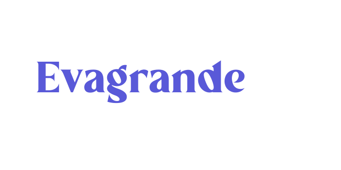 Evagrande Font Download