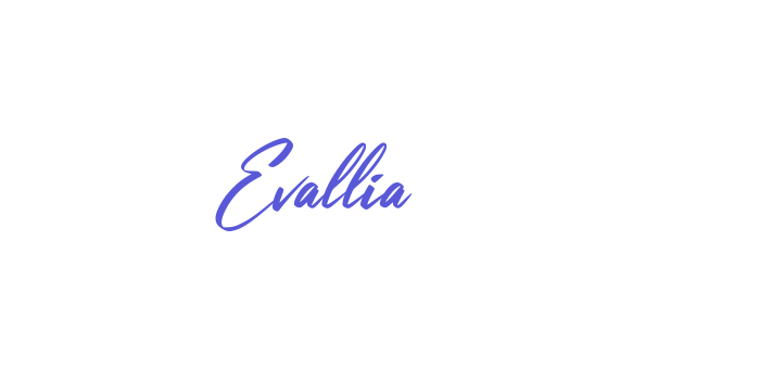 Evallia Font Download