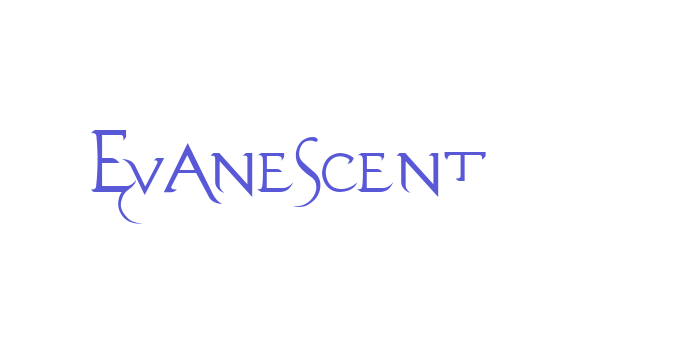 Evanescent Font