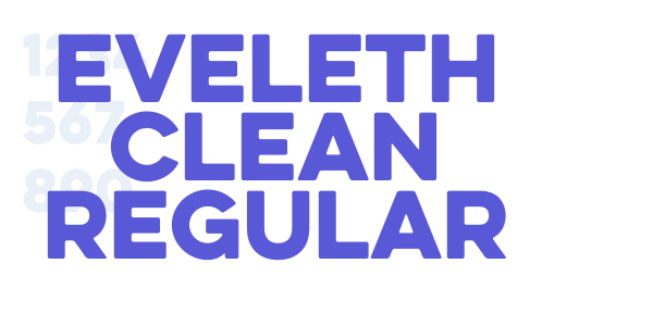 Eveleth Clean Regular font free