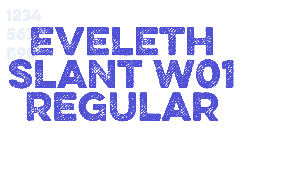 Eveleth Slant W01 Regular-font-download