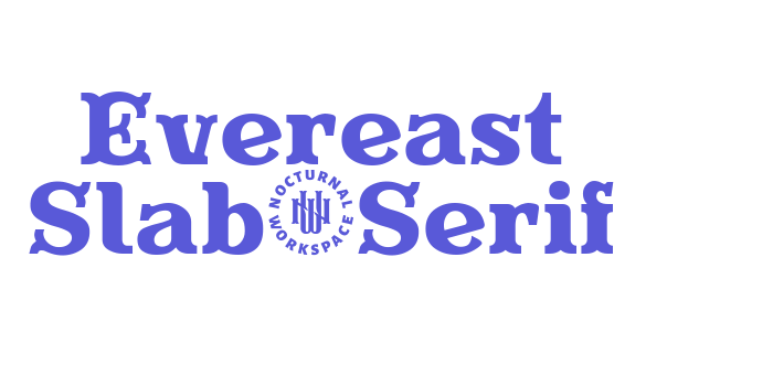 Evereast Slab-Serif Font Download