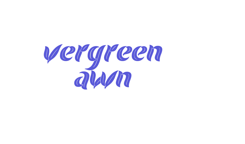 Evergreen Dawn Font