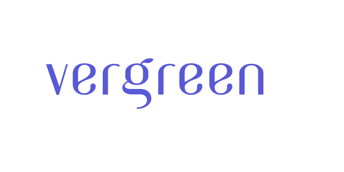 Evergreen Font