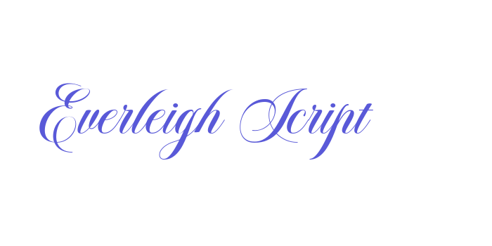 Everleigh Script Font Download