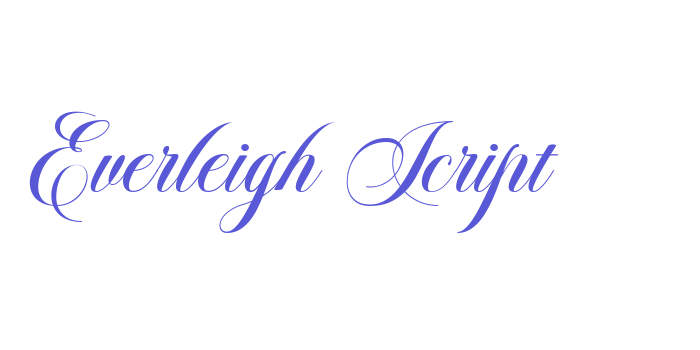 Everleigh Script Font