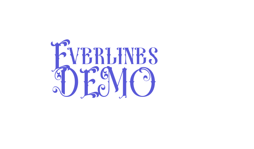 Everlines DEMO Font Download