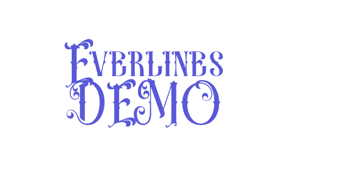 Everlines DEMO Font Download