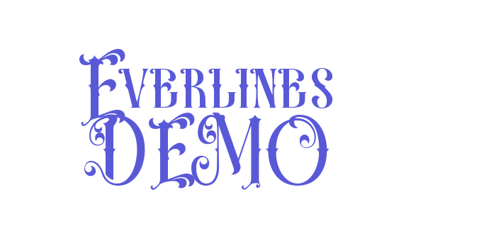 Everlines DEMO Font