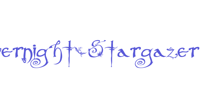 Evernight-Stargazer Font Download