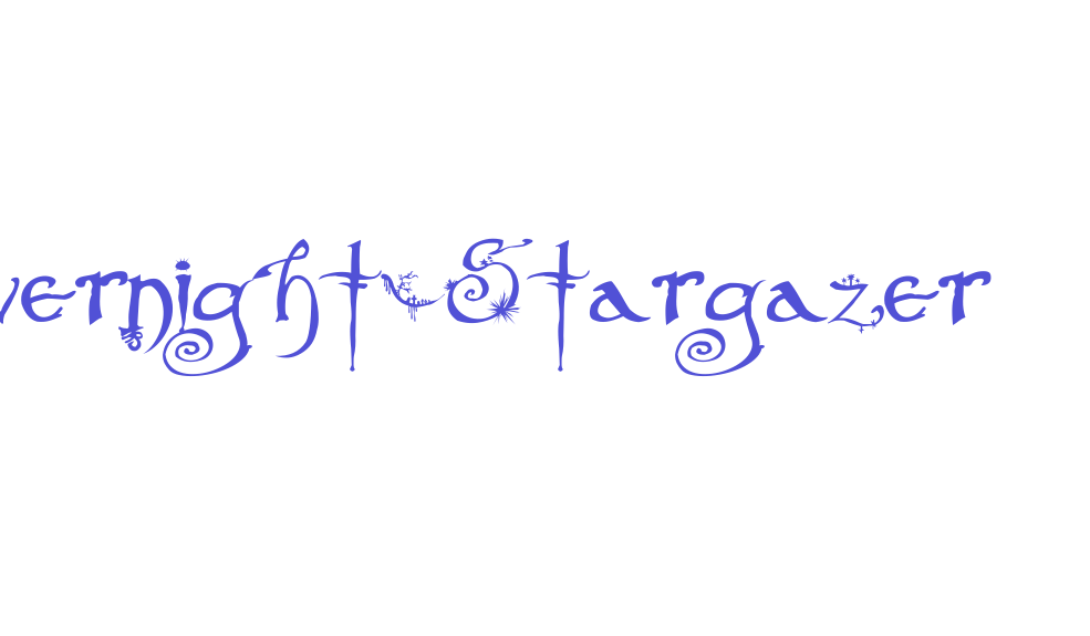 Evernight-Stargazer-font-download