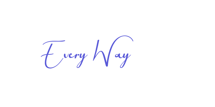 Every Way Font Download