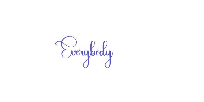 Everybody Font Download