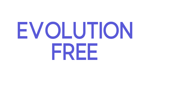 Evolution Free font