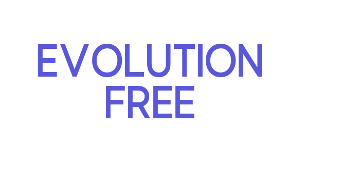 Evolution Free Font Download