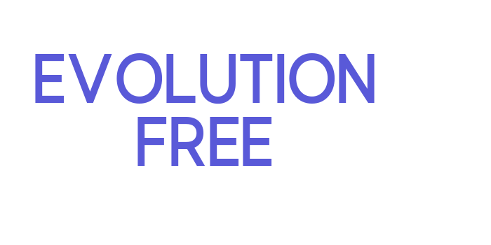 Evolution Free Font