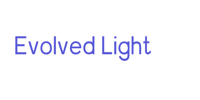 Evolved Light Font Download