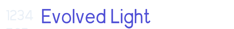 Evolved Light-font